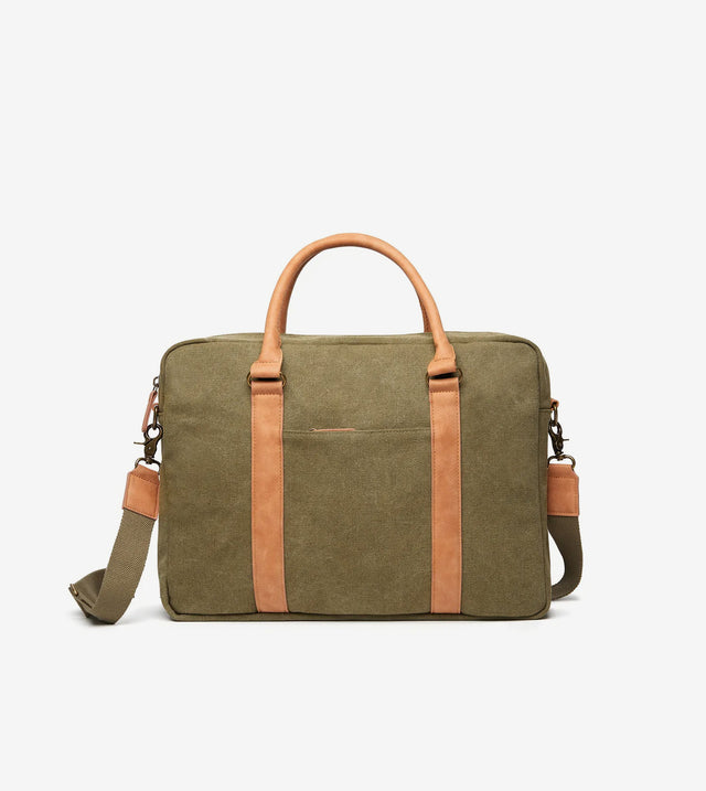 Bosler RCS recycled canvas computer bag