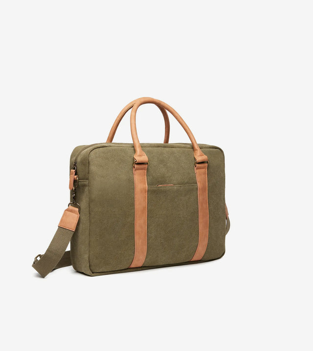 Bosler RCS recycled canvas computer bag